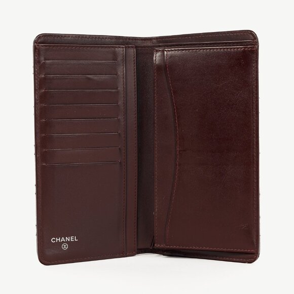 Chanel Black Caviar Leather Quited L-Yen Wallet - Picture 7 of 13